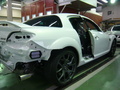 マツダ　RX-8　(MAZDA　RX-8)　板金塗装　自動車 修理事例