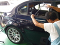 BMW　525i　Mスポーツパッケージ (E60)　板金塗装　飛石 修理 事例