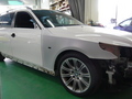 BMW 525i ツーリング　Mスポーツパッケージ　(E61)　板金 塗装 自動車 修理 事例