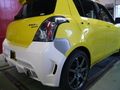 スズキ　スイフト スポーツ　(SUZUKI　SWIFT SPORT)　板金 塗装 修理　エアロパーツ 取付事例