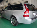 ボルボ V50　（VOLVO V50）　無塗装 モール部 ボディ同色 塗装事例