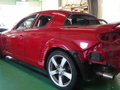 マツダ　RX-8　(MAZDA　RX-8)　板金 塗装　自動車 修理事例