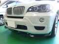 BMW　X5　Mスポーツパッケージ　(E70)　GRW　フロントリップスポイラー 塗装 取付 事例