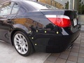 BMW 525i　Mスポーツパッケージ　(E60)　板金 塗装　バンパー修理 事例