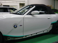 BMW　Z4　(E85)　板金 塗装 修理事例