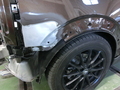BMW ミニ クーパーS クラブマン　（BMW MINI COOPER S CLUBMAN　R55)　板金 塗装 自動車 修理 事例