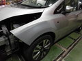 日産　リーフ　（ＮＩＳＳＡＮ　ＬＥＡＦ）　板金 塗装　自動車 修理 事例